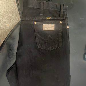 Wrangler cowboy cut slim fit chocolate black 0936 38x32